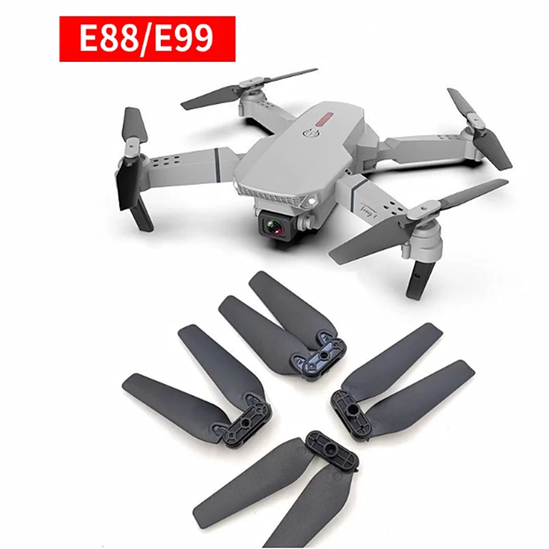 ملحقات الطائرة بدون طيار E88 مروحة قابلة للطي طويلة المدى شفرات مروحة عالمية قابلة للطي للتحكم عن بعد شفرات أصلية للطائرات #1