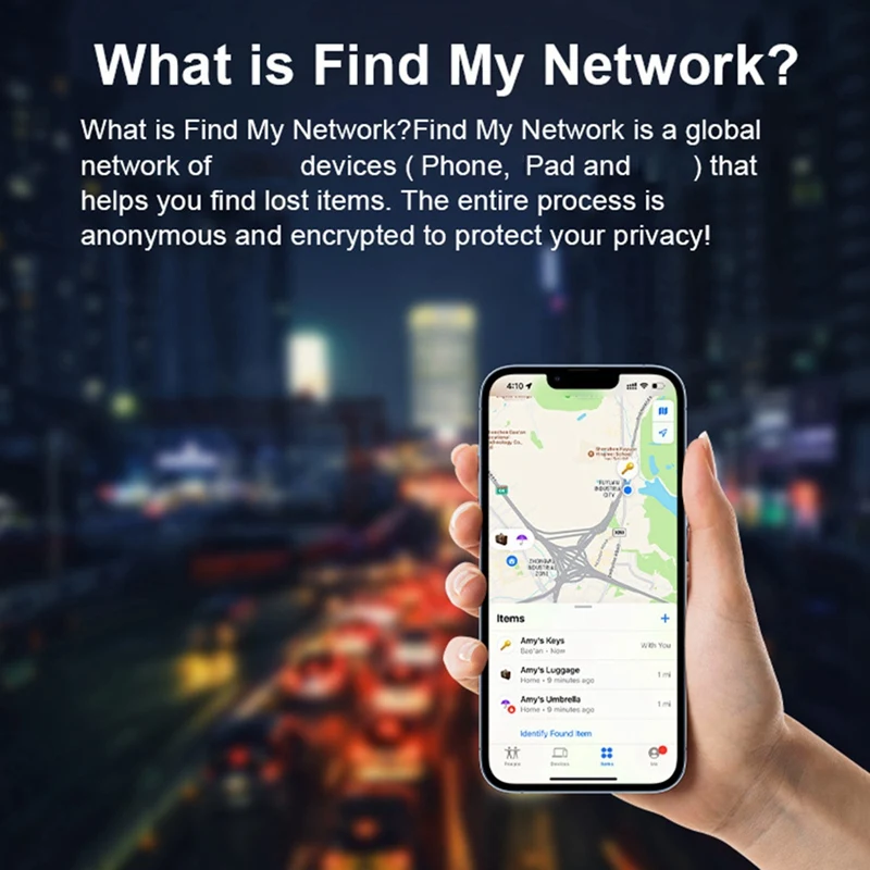 Localizador para AirTag Prevenção, Prevenção de perdas, localizador para a Apple, Find My Find, Pet Tracker, Dispositivo Kids, MFI