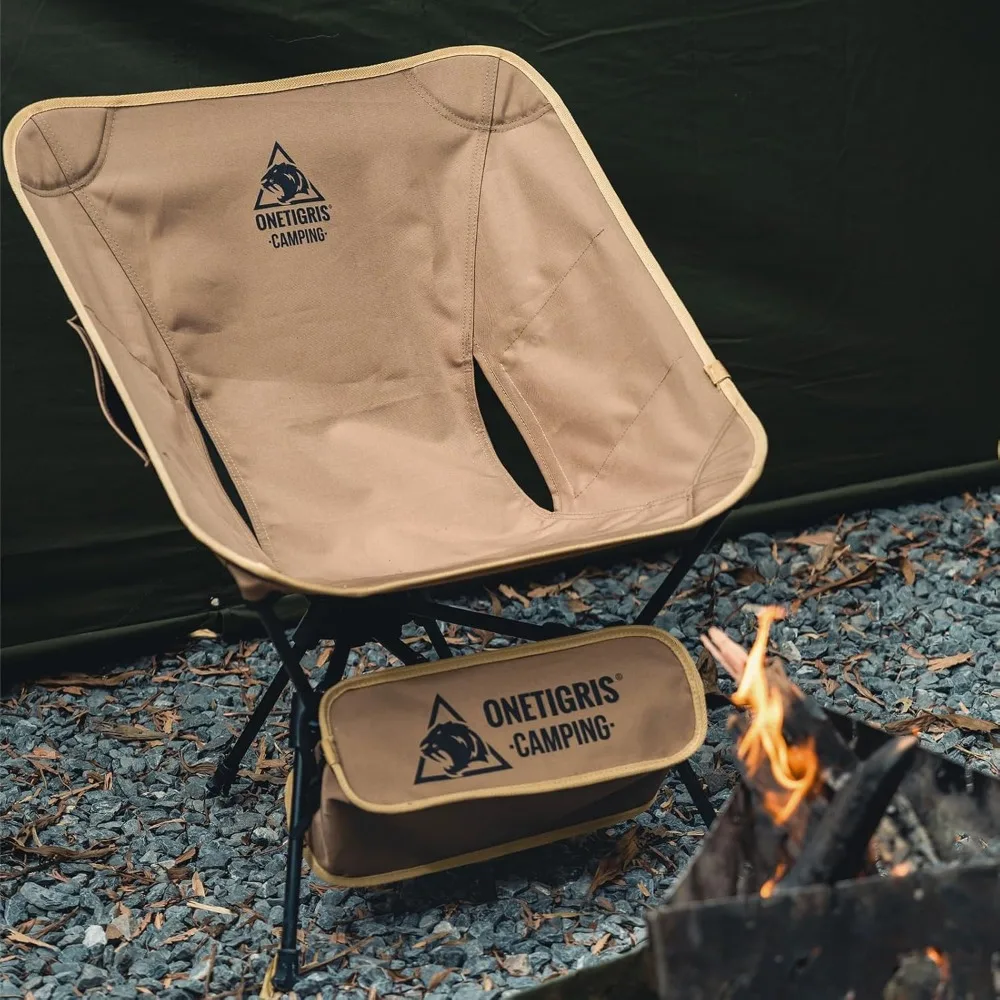 Camping Chair, Lightweight Folding for Hiking, Compact Portable with 330 lbs Capacity