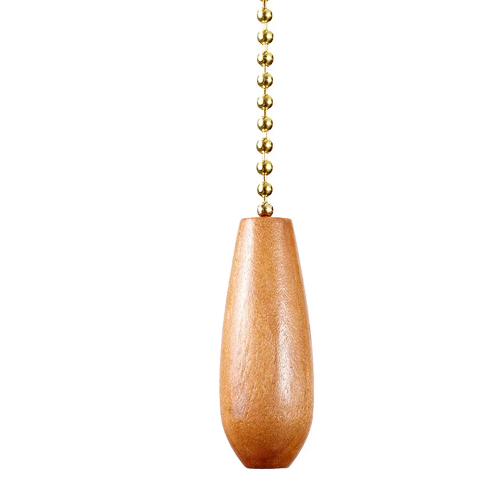 

8 PCS Essential Oil Ceiling Fan Lights The Chain Lamp Wooden Chandelier Pendant