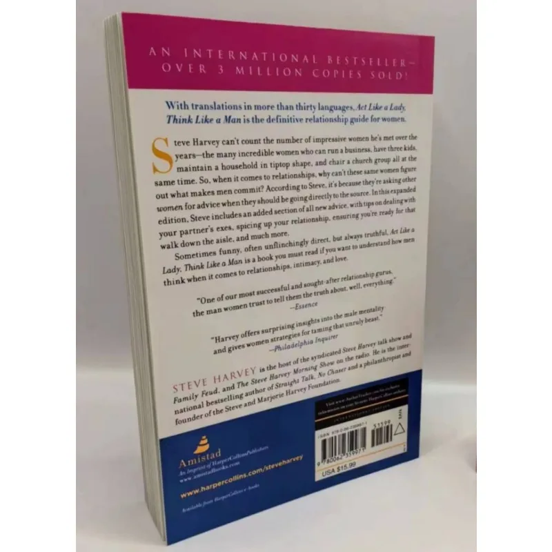 agisci come una signora Pensa come un uomo Libro di romanzi inglesi