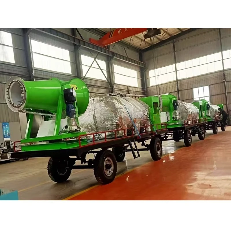 100m High Range Fog Cannon Machine Dust Suppression Sprayer Truck Mounted Water Mist Cannon for Port Terminals ISO CE Certified