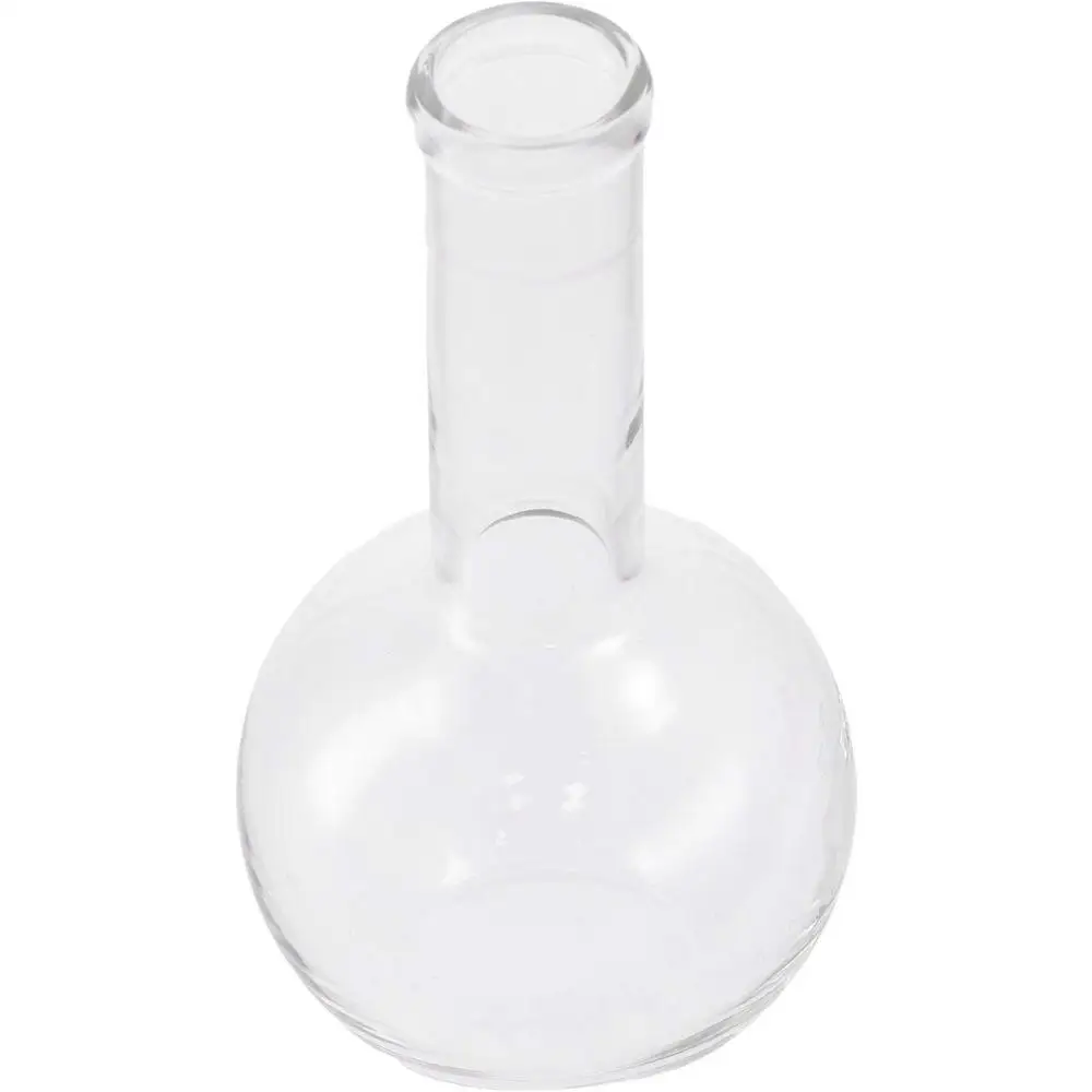 Boccette per bollitura trasparenti a fondo piatto Borosilicato Vol.250ml Forniture per esperimenti Attrezzature da laboratorio Test per esperimenti di chimica