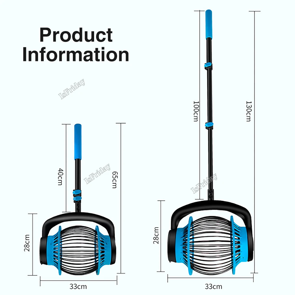 Retractable Nut Gatherer Fruit Picker Fruit Ball Nut Collector Quick Picker Does Not Hurt Fruit Picking Walnuts and Chestnuts