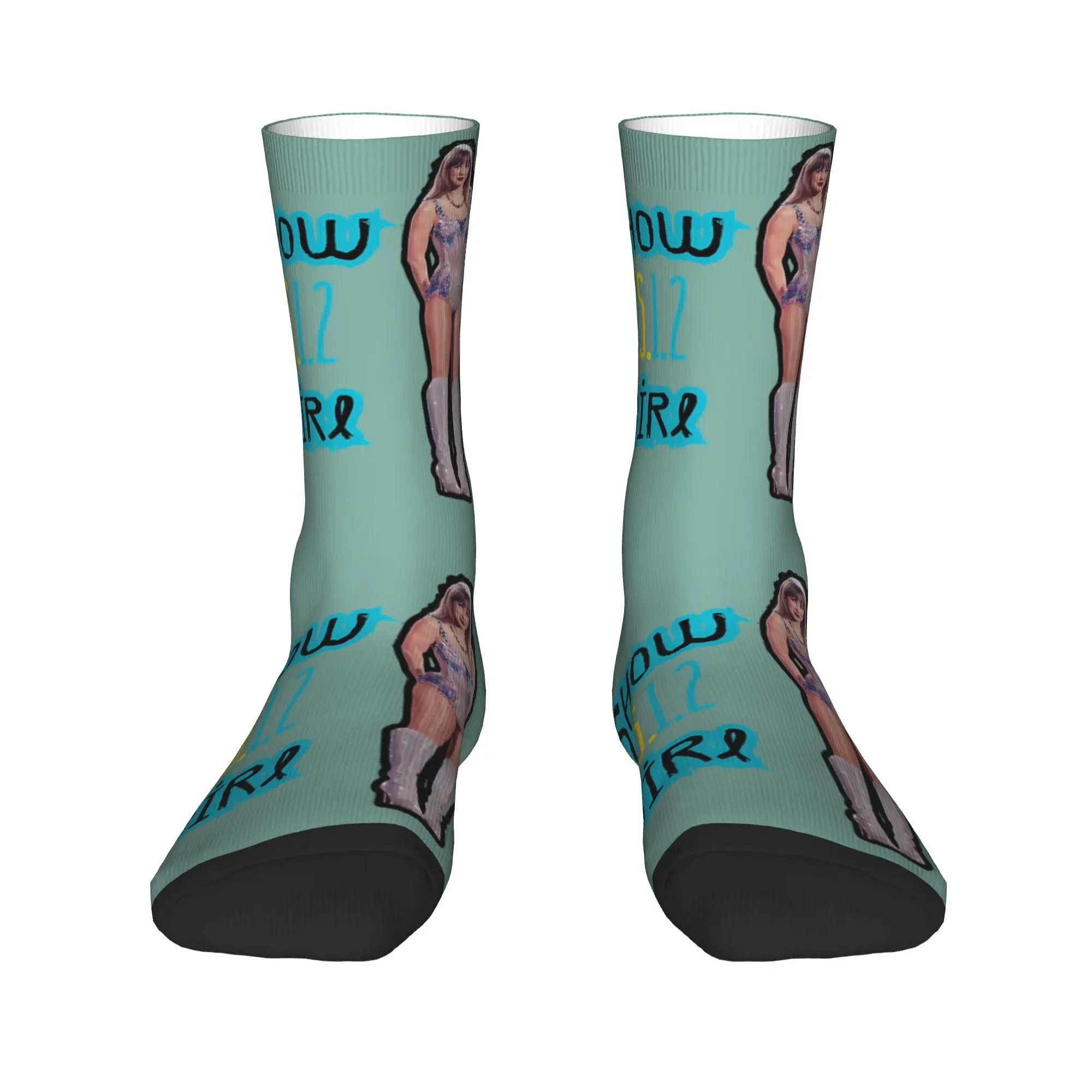 Showgirl Album Socks  Custom Stockings Anti-Slip Women Men Socks Medium Soft Autumn Fashion Outdoor Socks