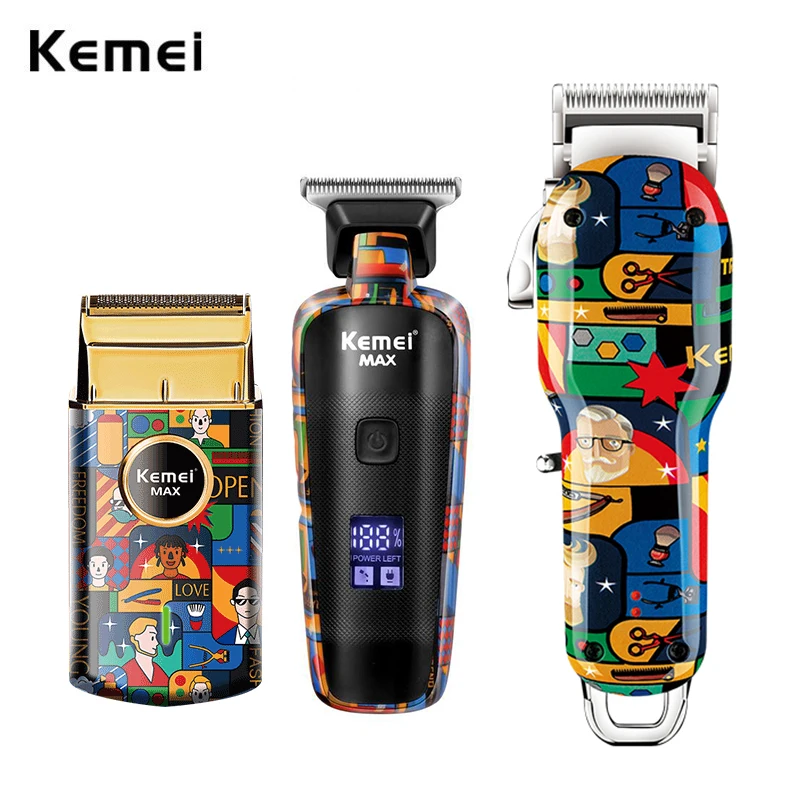 kemei-tondeuse-electrique-multifonction-rechargeable-rasoir-graffiti-pour-salon-de-coiffure-machine-de-coupe-de-cheveux