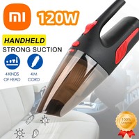 Xiaomi 120W Powerful Car Wireless Vacuum Cleaner Rechargeable Wet Dry Dual-Use Portable Handheld Vacuum Cleaner For Car Home