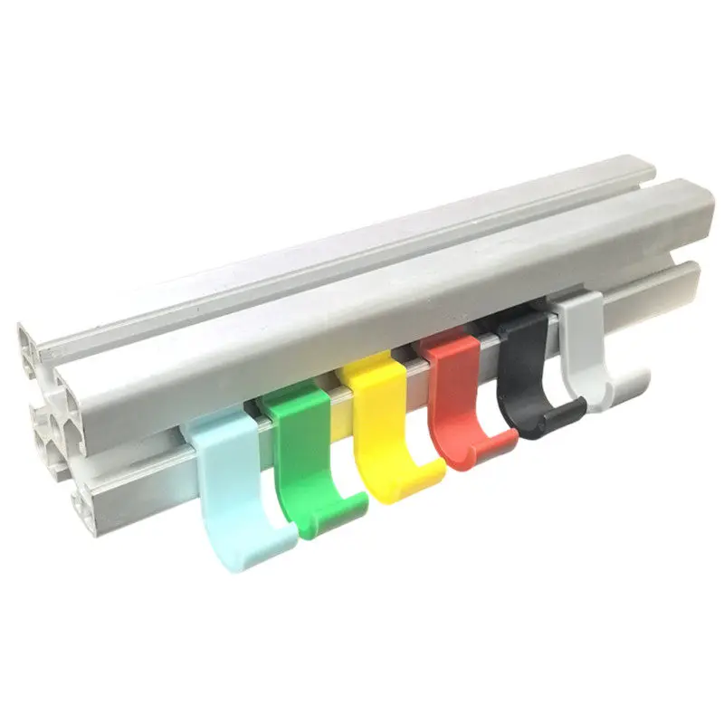 2020/3030/4040 Aluminum profile fittings fixed installation and removal screw-free quick hook