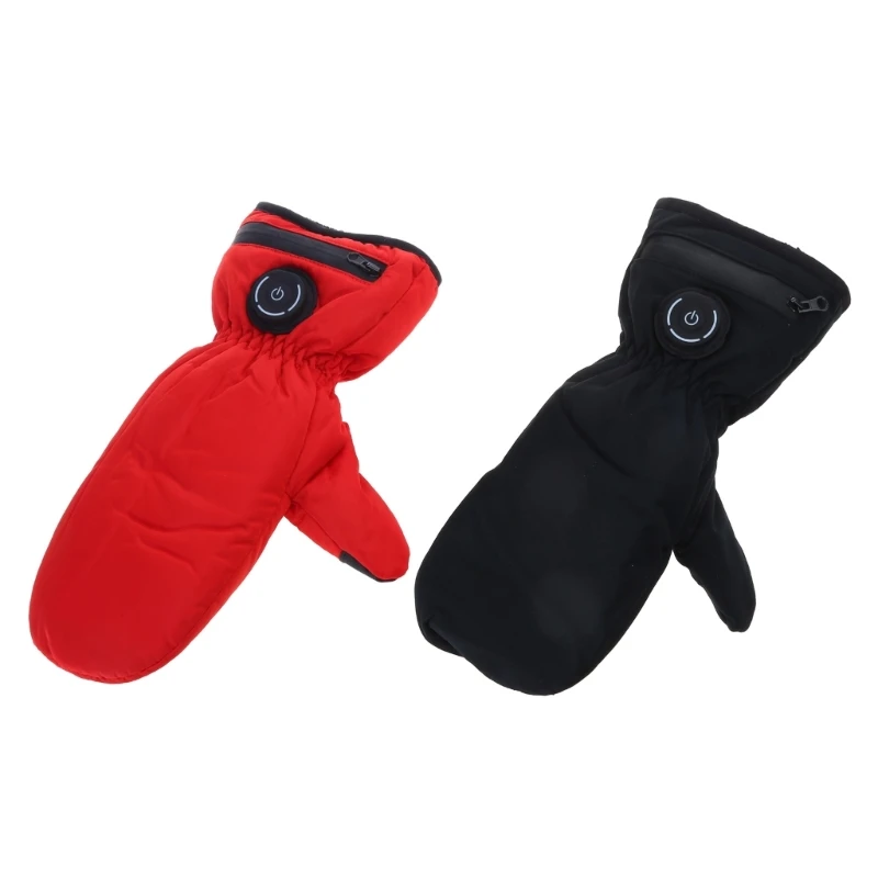 

Winter Electric Heated Mittens USB Hand Warmer Heating Gloves Thermal Waterproof