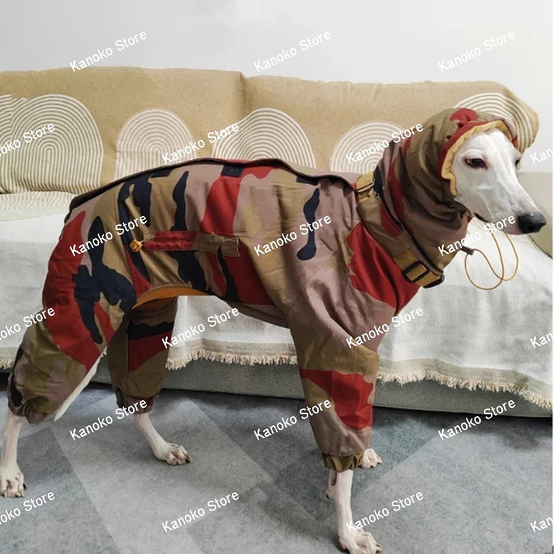 Abrigo impermeable resistente al desgaste para mascotas, ropa para perros pequeños y grandes, ropa para galgo Whipbit, accesorios para perros, otoño e invierno