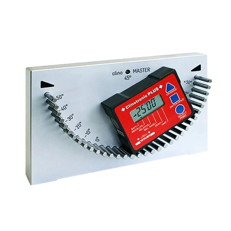 Inclinometer Clinotronic PLUS XG45 Digital Electronic Level Machine Tool Calibration Ground Full Angle Measurement Tools