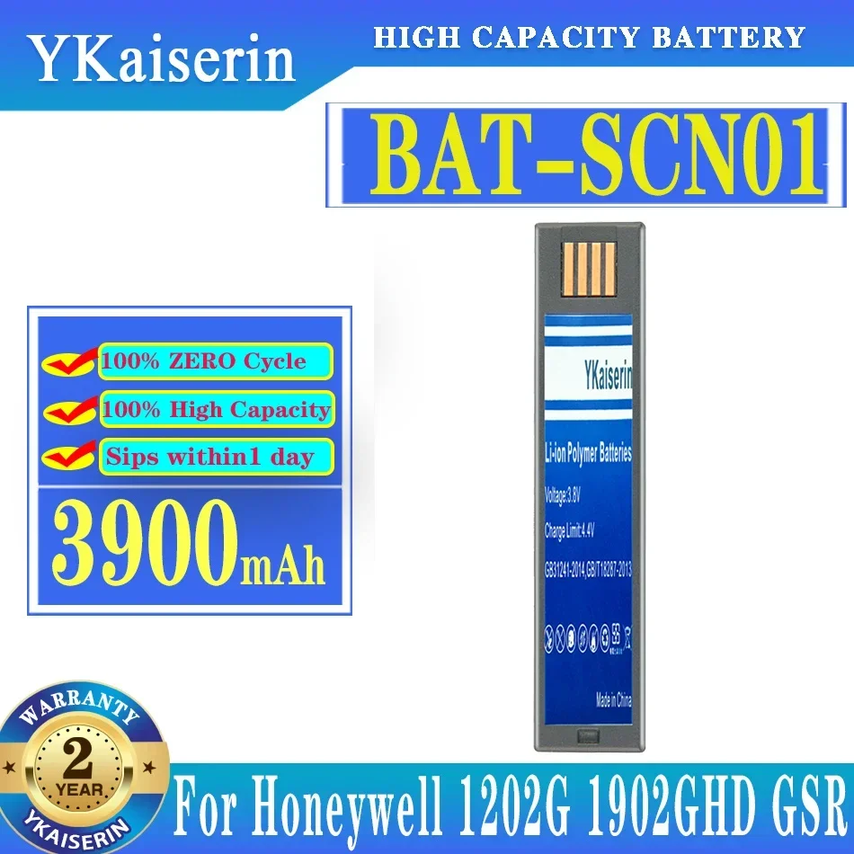 

Запасная батарея ykaisсеребрина 3900 мАч для телефона Honeywell 1202G 1902GHD GSR 1452G 4820 3820, стандартные сканеры