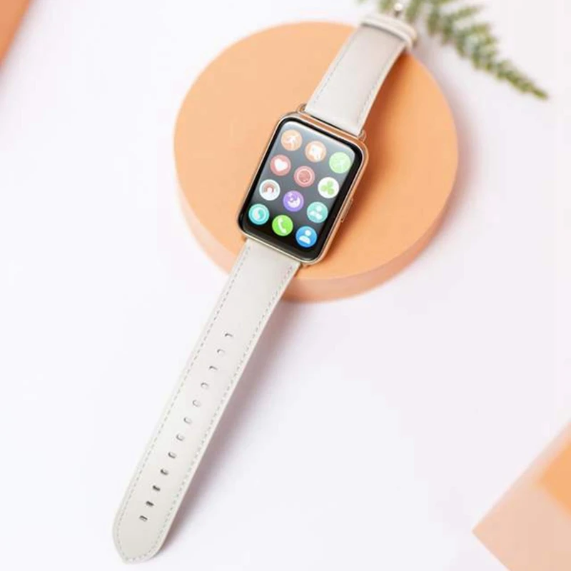 Original Fit2 Silicon Watch Strap for Huawei Fit 2 Leather Watch Band Double Magnetism Milanese Strap for Fit2 Nylon Band