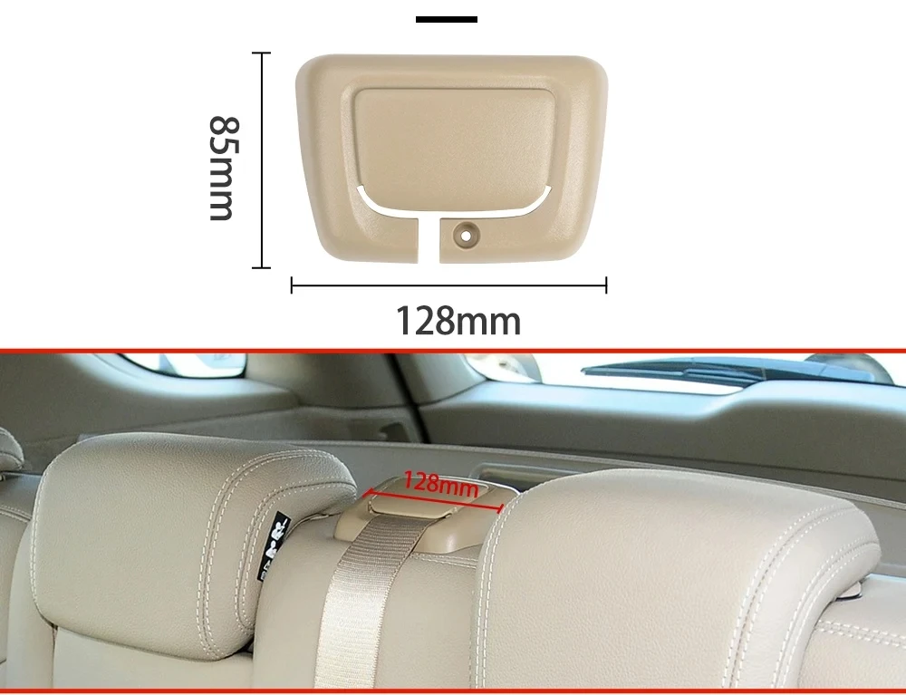 Hintere Reihe mittlerer Sicherheits gurt Führungs abdeckung a1669213800 für Mercedes w166 ml 2011-2016x2012 gl w292 c292 Winkel 2014-2018 – Detail 2