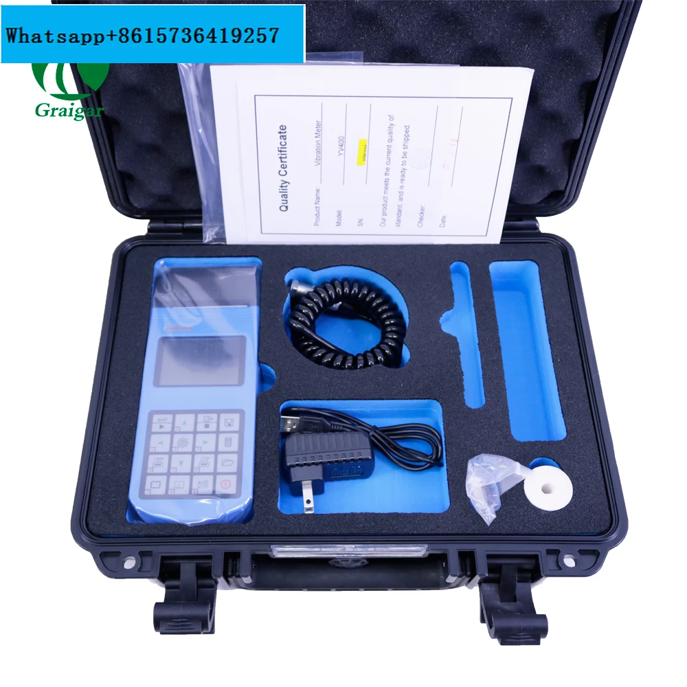 

Portable Vibrometer Vibration Tester YV400 Portable Vibration Measurement Tester Handheld Vibration Meter