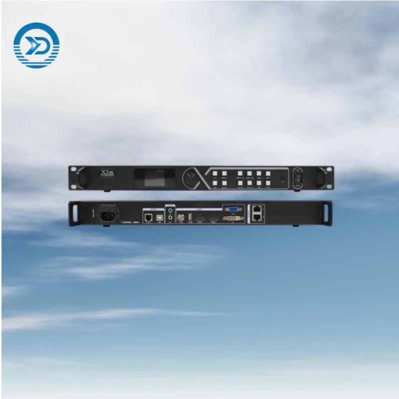 Factory direct sales Colorlight X2m video processor, 2 network ports, maximum loading points 1.3 million pixels Sending Card