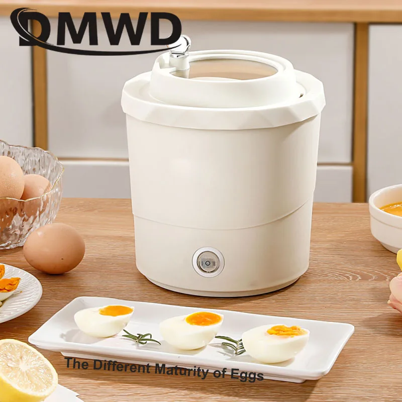 Multifunctional Household Electric Stewed Eggs Boiler Automatic Power-off of Custard Steamer Egg Cooker Poacher Heater Warmer EU