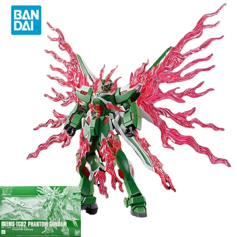 

Bandai Original GUNDAM Model HGUC 1/144 EMS-TC02 PHANTOM GUNDAM Anime Action Figure PB Limited Toys Gifts For Children