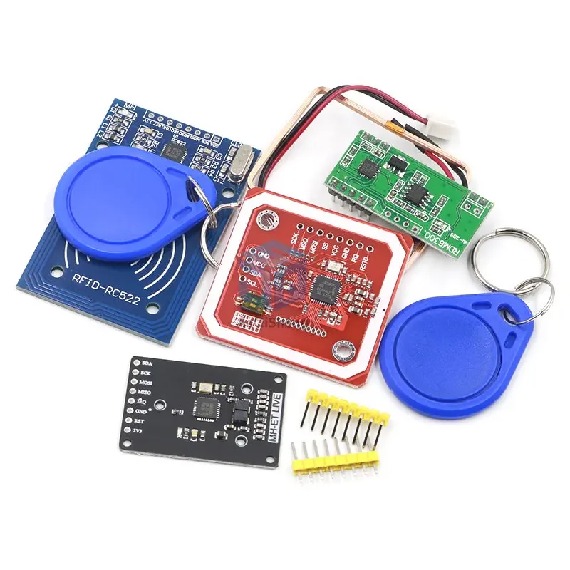 RFID module RC522 MFRC-522 RDM6300 Kits S50 13.56 Mhz 125Khz 6cm With Tags SPI Write & Read for arduino  2560