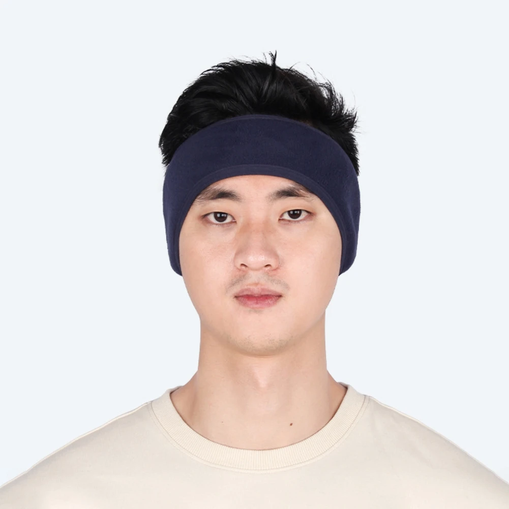 Winter Autumn Sport Head Bands Men Women Warmer Polar Fleece Cycling Hiking Ski Sport Ears Headband Windproof Cold Proof