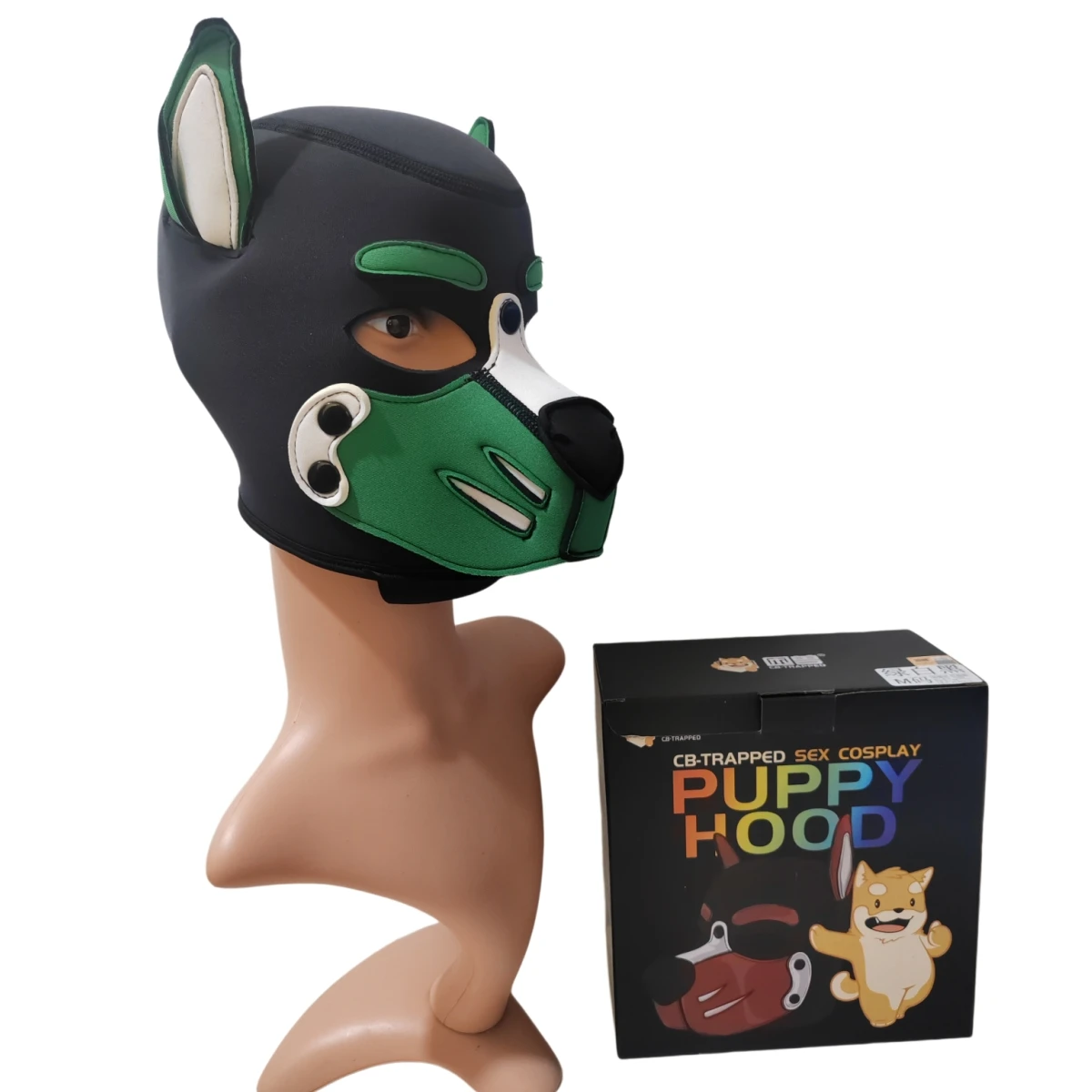 Unisex Hot Dog Full Face Sponge Mask with Hood 6 Colors Sexy Halloween Costume Fashion Accessory for All Seasons Ideal for Party