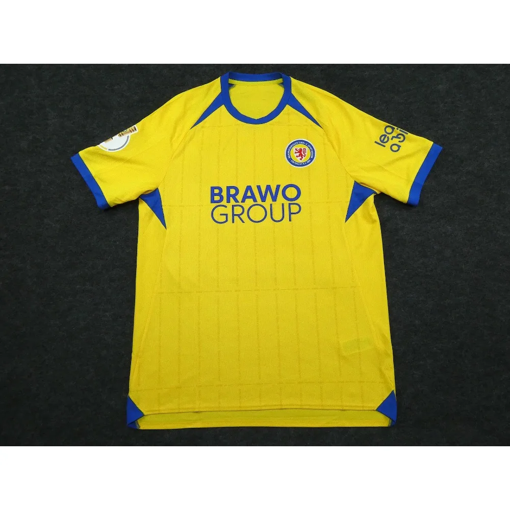 25-26 Eintraa Braunschweig Home and Away Footbool جيرسي تي شيرت ثلاثية الأبعاد مطبوعة مريحة تي شيرت نفس الكبار والأطفال
