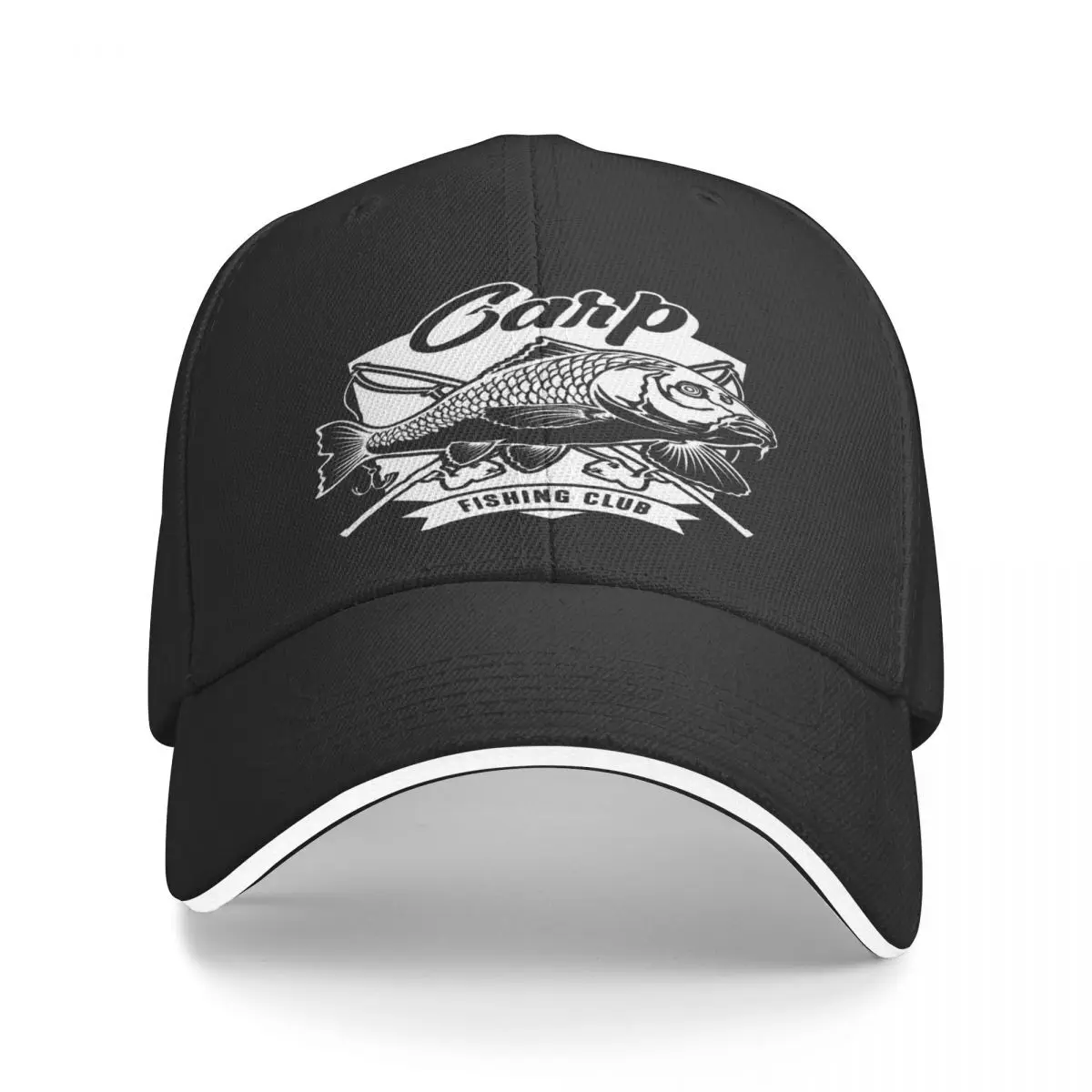 Carp Logo 507 Man Hat Golf Hat Cap Female Baseball Caps Caps For Men Summer 2024 Man Hat Baseball Cap