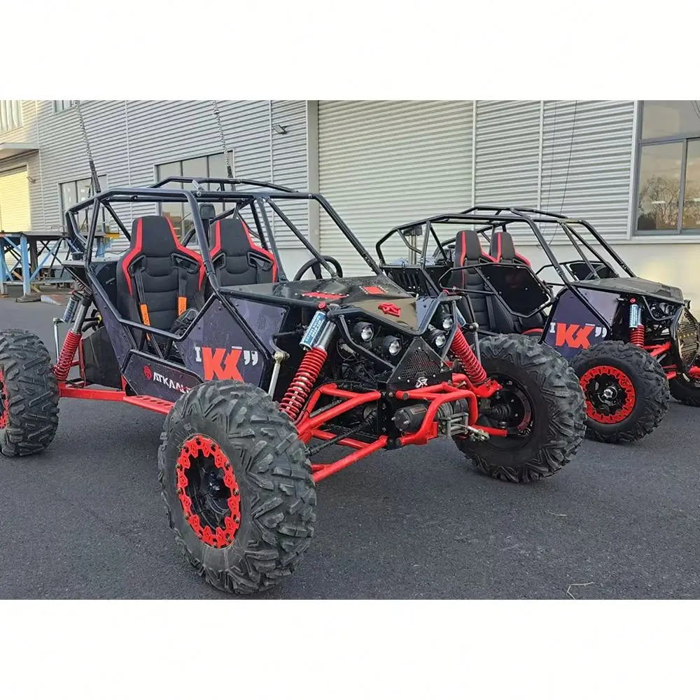 Multi-Spec Gas Pedal Go Kart KX1000/KX700/KX400, Dual A-ARM Suspension Power Component Max 100KM/H For Racing Use