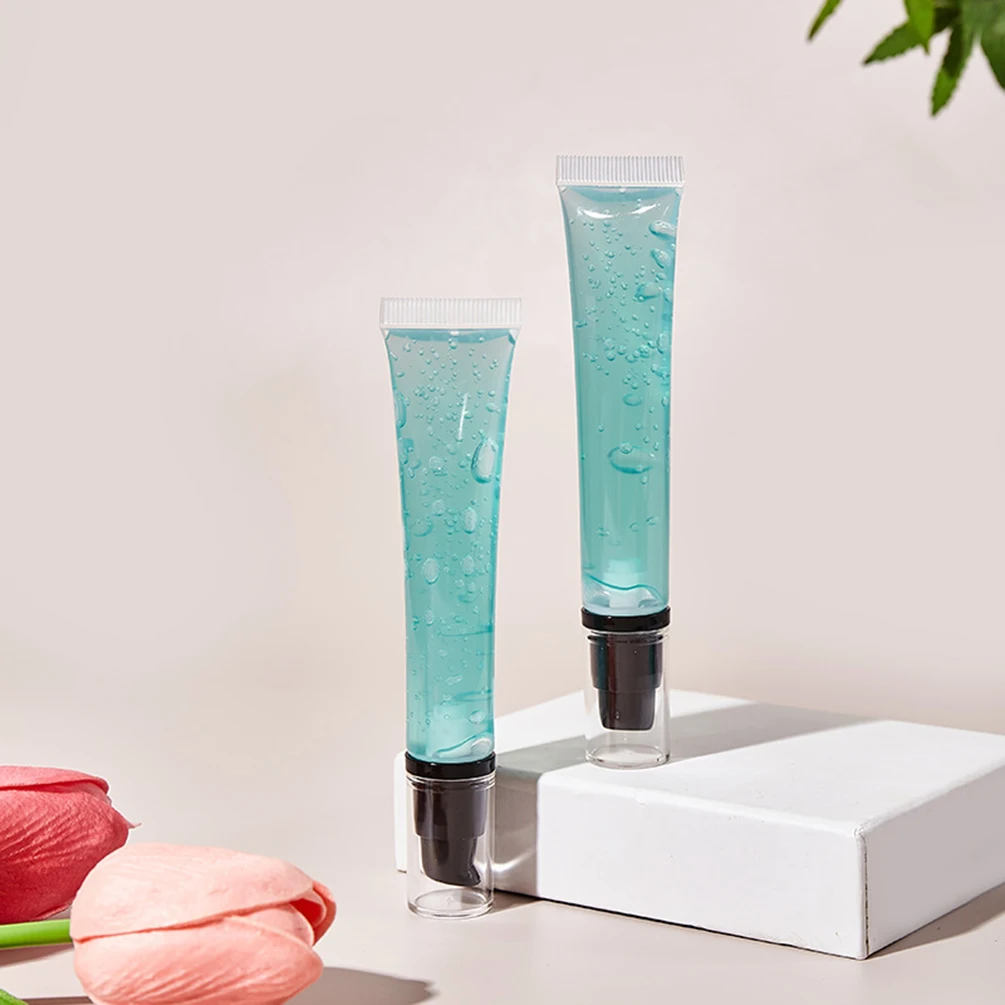 Wegański makijaż private label hurtowo, matujący primer żelowy kontrolujący wydzielanie sebum, z możliwością personalizacji logo, baza pod makijaż Ice Crystal, wygładzający podkład.