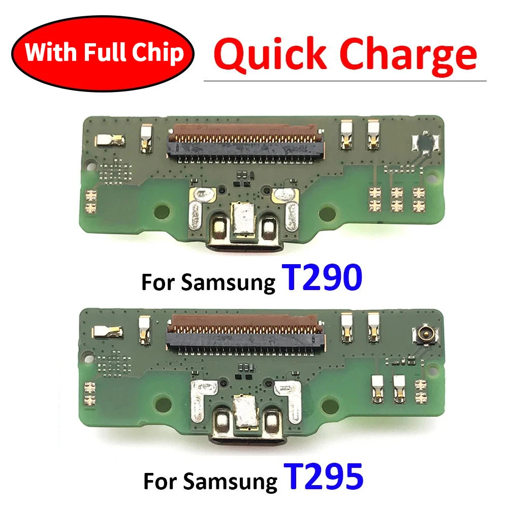Charging Dock Board For Samsung Tab A 8.0 2019 SM-T290 T290 SM-T295 T295 Charger Port Connector Flex Cable
