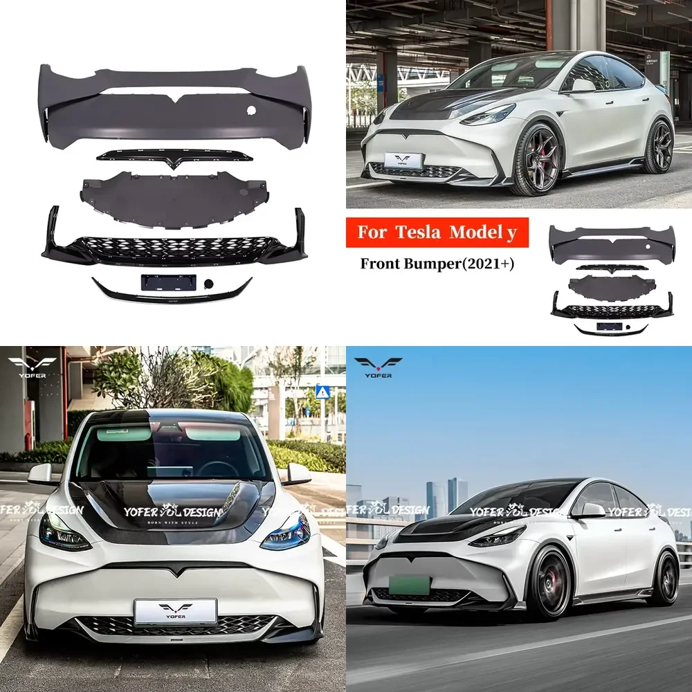 Newest Car Bumpers Modified Upgrade MAX Sensors Optional Accessories Parts Body Kit Car Bumpers for ModelY