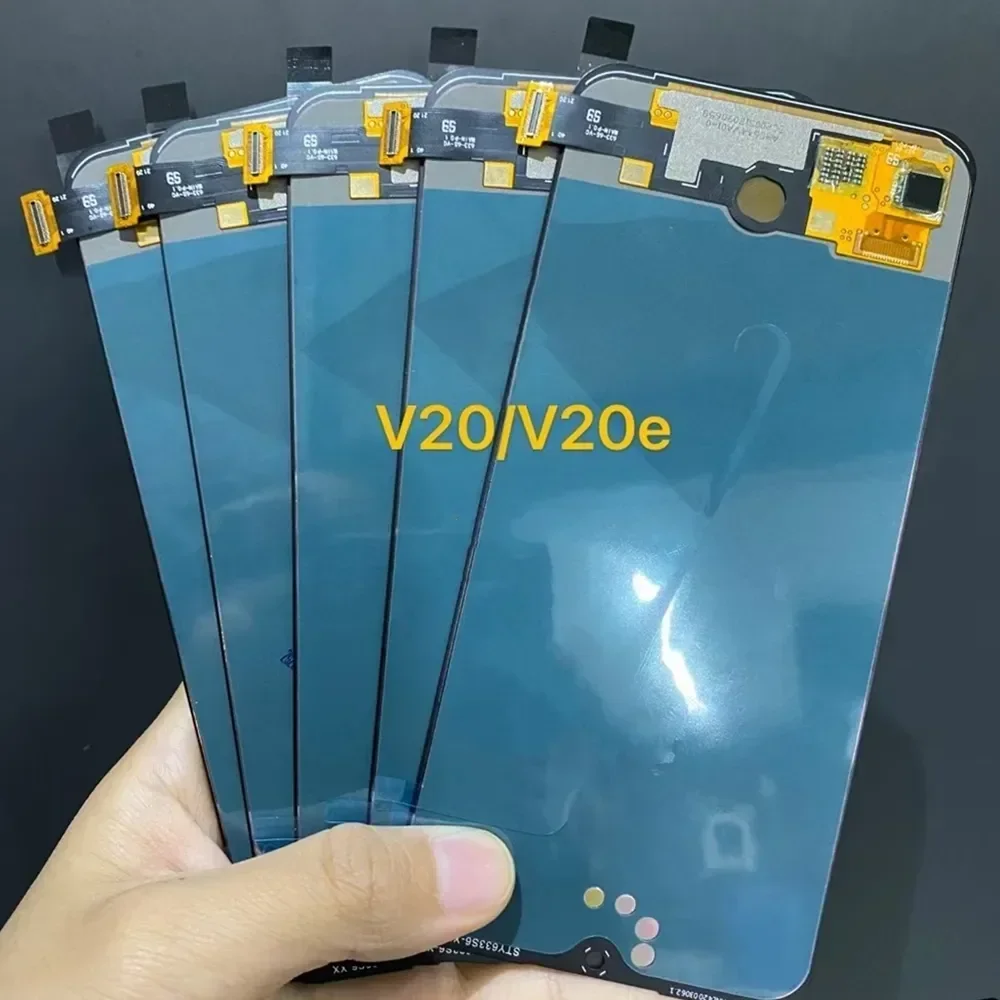 6.44\'\' OLED For Vivo V20 SE V2022 V2023  V2024 V2025 LCD Display Touch Screen Digitizer Assembly Replacement