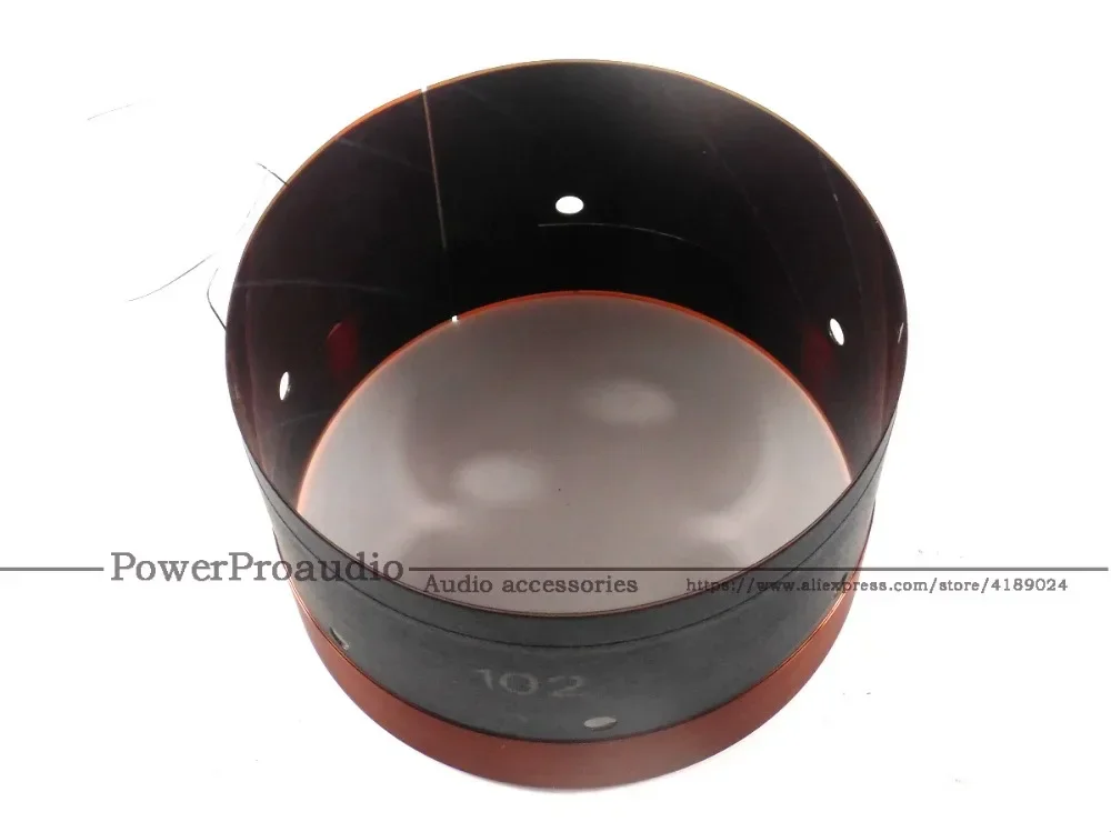 102MM Bass Voice Coil Woofer With Sound Air Outlet Hole For 12 inch -18 inch Subwoofer Speaker 8OHM a