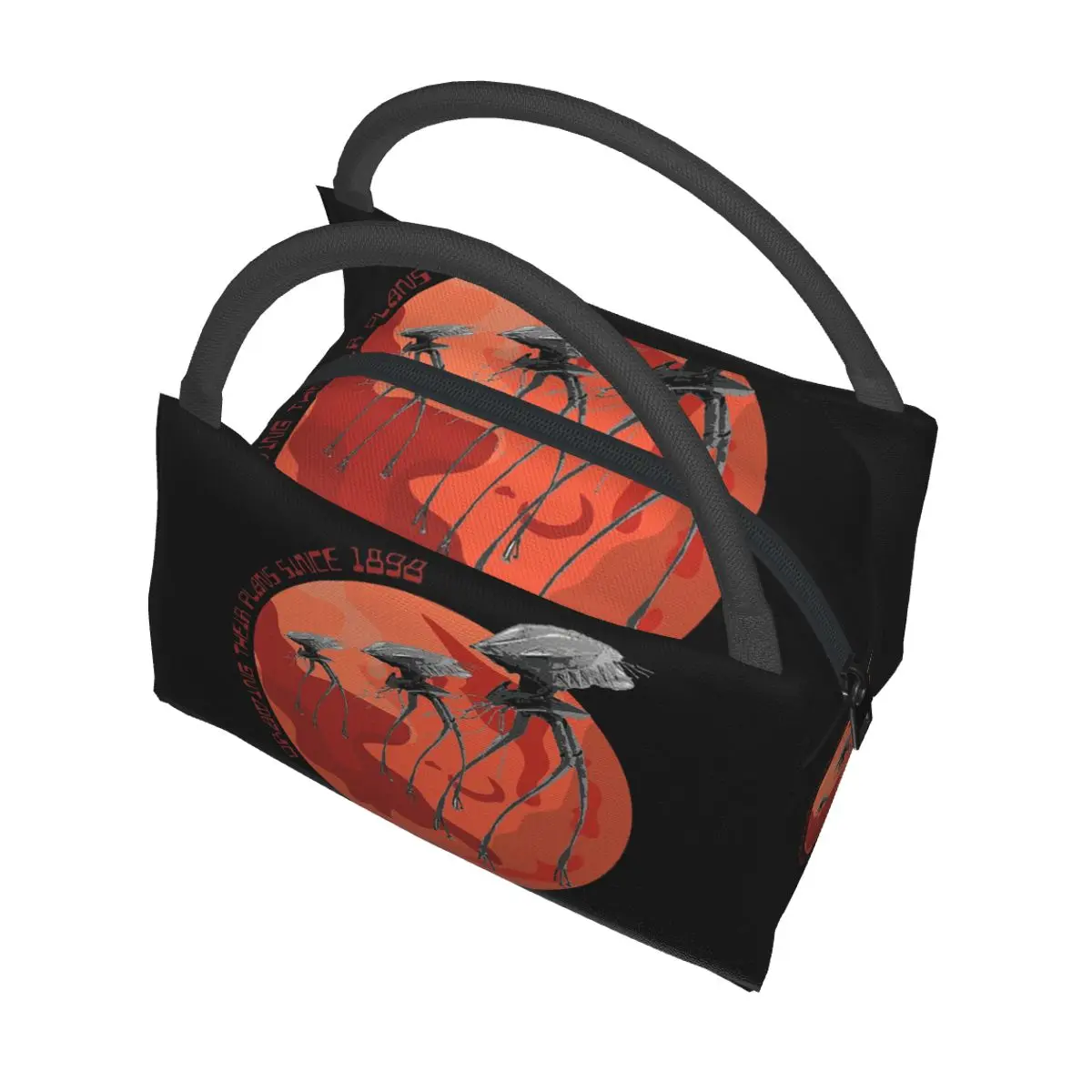 حرب العوالم رسم خططهم منذ 1898 أكياس الغداء معزول بينتو صندوق حقيبة محمولة أكياس نزهة حقيبة حرارية برودة