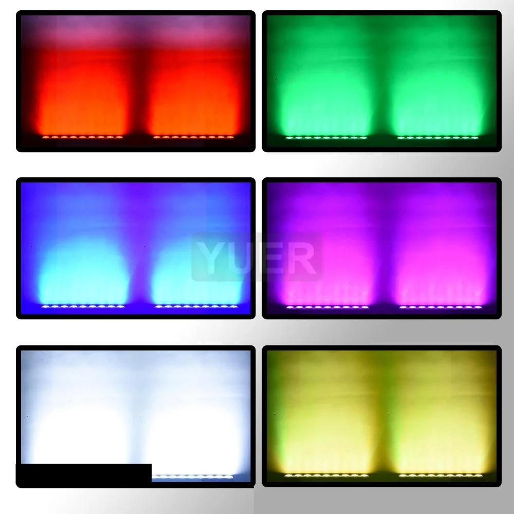 YUER NEW 9X12W Remote LED Bar Light/ disco light RGBW 4in1 Par DMX512 LED wash light Music Party stage DJ Equipment Bar
