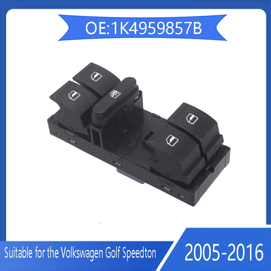 Suitable for Volkswagen Golf 5 Golf 6 Sagitta 1K4959857B Magotan window electric master switch accessories 2005-2016 auto parts