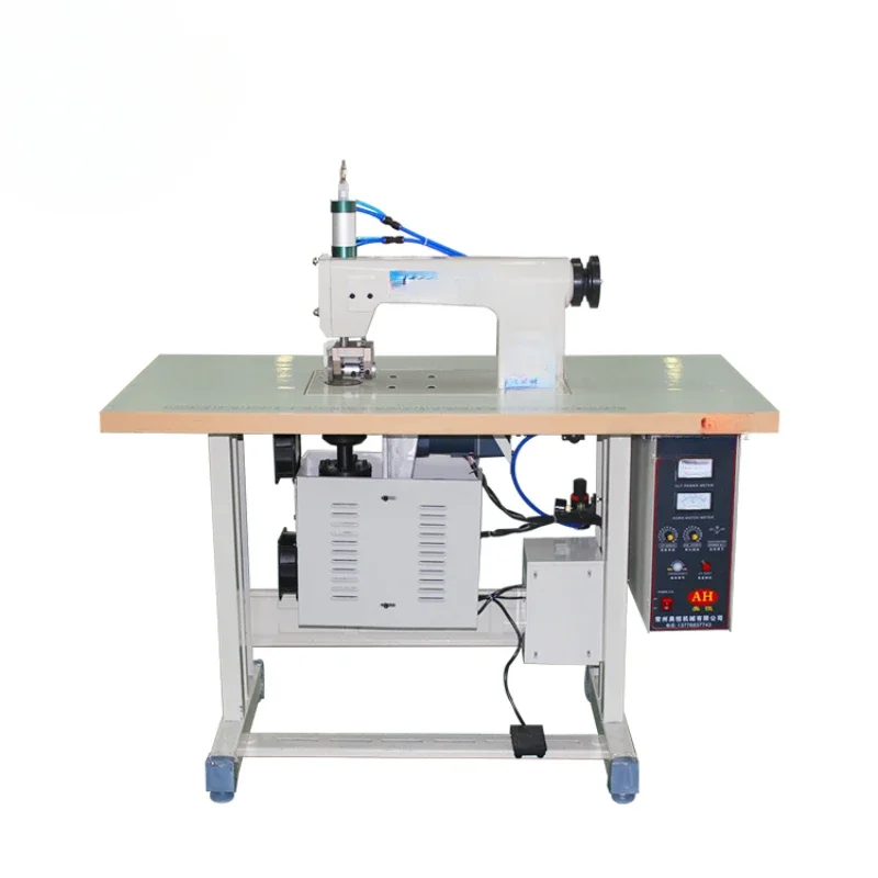 Multifunctional dual motor high-end beautiful non-woven fabric welding embossing ultrasonic sewing machine