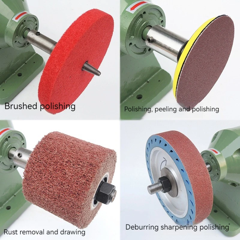 

220V Desktop Polishing Machine Small Grinding Machine Speed Control Polishing Machine Artifact Wire Drawing Machine