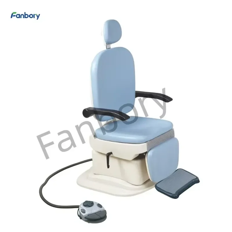 F02OEC-009 Electric Patient Examination Chair - Adjustable Medical ENT / / Chair with Foot Control