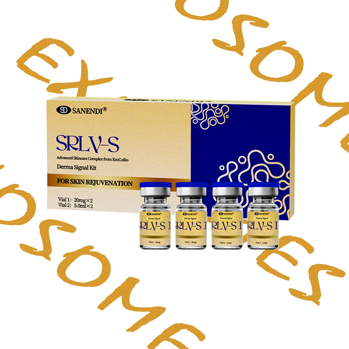 تكنولوجيا Sanendi الكورية الجديدة EXO Exosmass تكنولوجيا تجميل تجديد خلايا الوجه المتقدمة - ماء جوهر التنظيف العميق #4