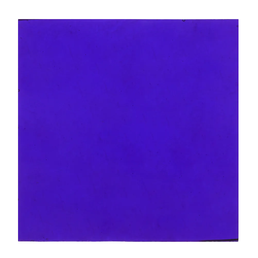 

Chemistry Cobalt Glass Plate Blue Heat Resistant for Flame Reaction Experiments Science Lab Educational Tools Supplies
