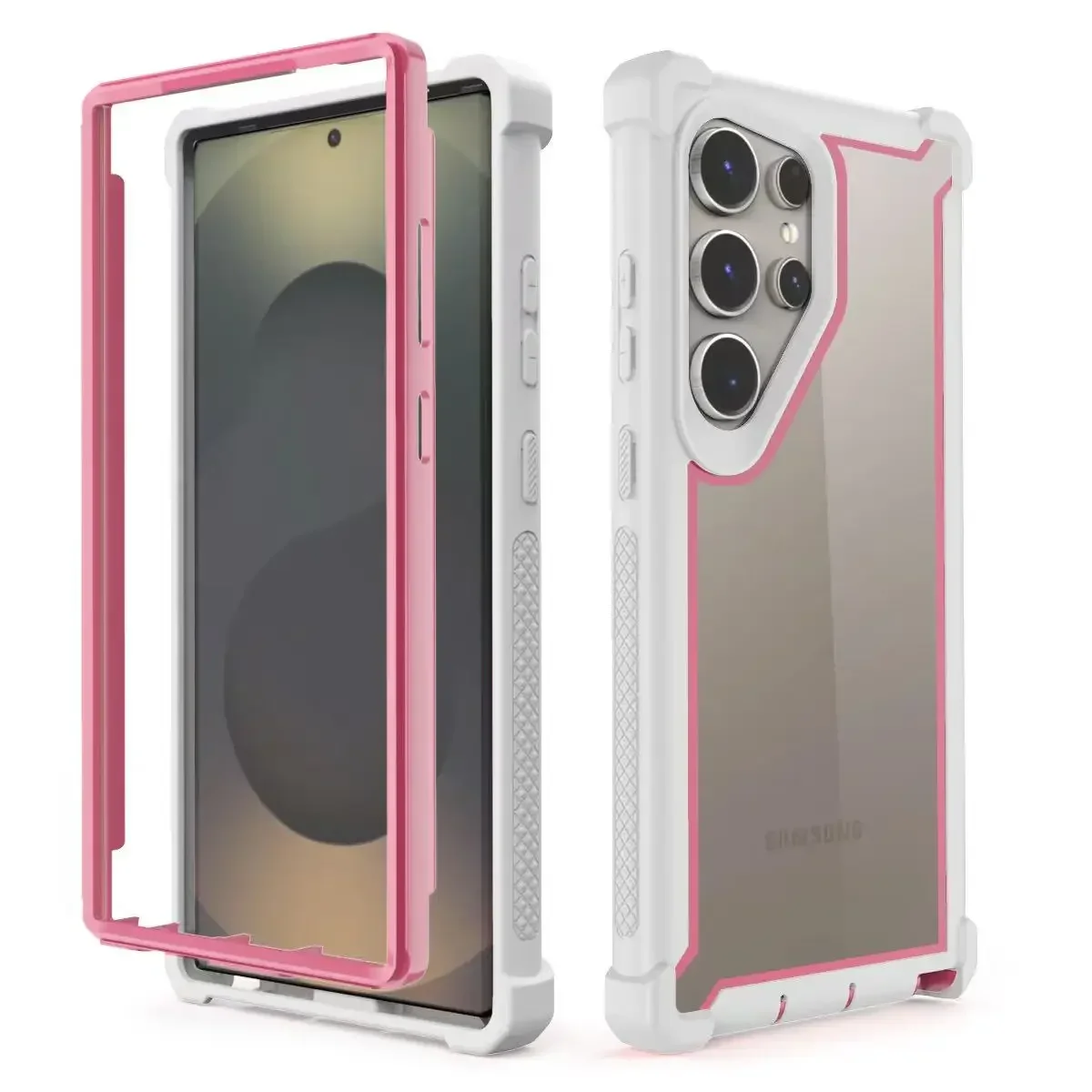 Custodia protettiva antiurto e antigoccia di lusso e robusta per Samsung Galaxy S25 S22 S23 S24 Ultra Plus FE A15 A06 A35 cover