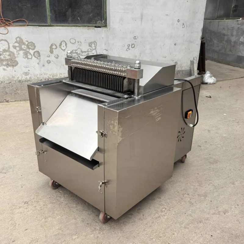 آلة قطع الدجاج ولحم البقر الأوتوماتيكية الجديدة معدات معالجة قطع الماعز المجمد #6