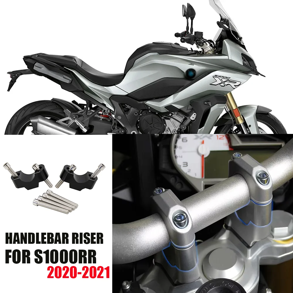 New Handlebar Risers Mounting Riser Standard Bar Extension Back Moved Up Motorcycle For BMW S1000XR S 1000 XR s1000xr 2020 2021