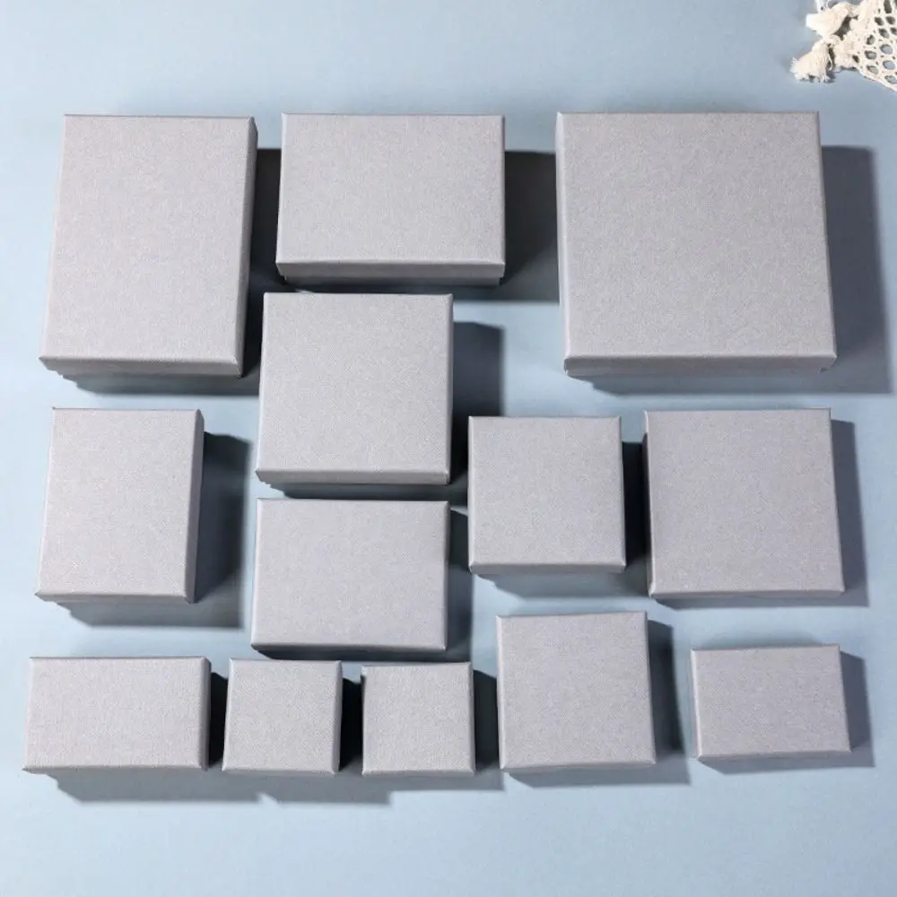 Simplicity Paper Jewelry Box Wear-resisting Fall Prevention Jewelry Organizer Delicate Portable Ring Box
