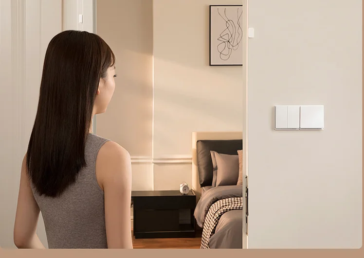2022 Aqara E1 스마트 벽 스위치 버전, 샤오미 무선 스위치, 지그비, 중립 원 키 유무, 원격 제어, Mi Home Homekt 앱