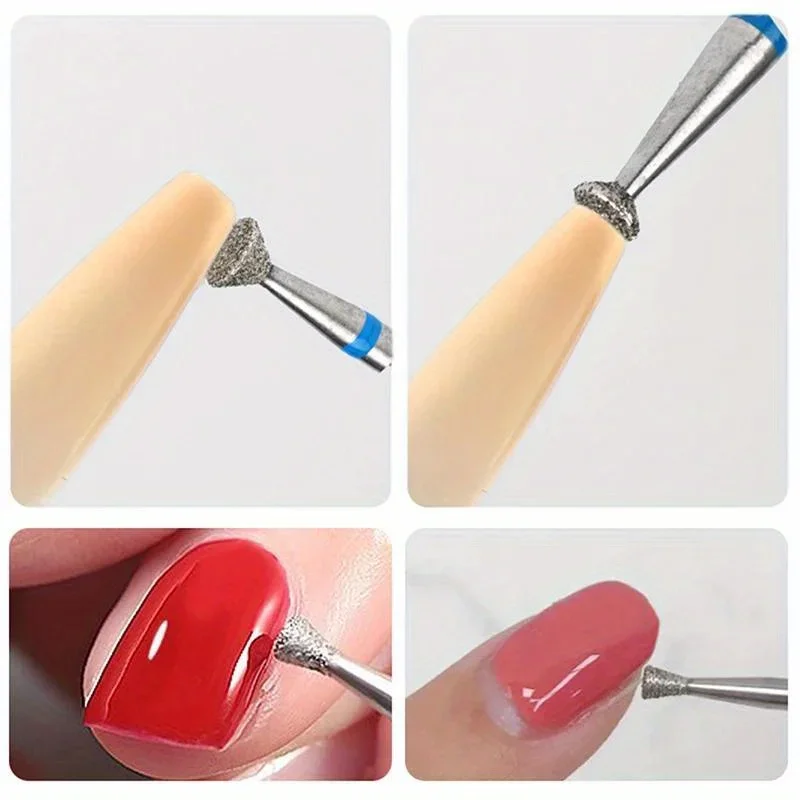 مسمار الفن تلميع إزالة رئيس القرص طحن لدغ T المطاحن طاحونة الماس الكهربائية مسمار مثقاب الخشب إهاب القاطع مانيكير أداة #4