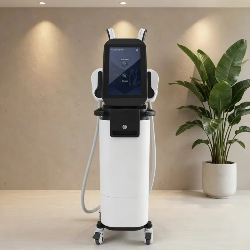 High Energy Tesla Sculpt EMS RF Dual Technology Fat Apoptosis Muscle Definition Body Sculpting Device