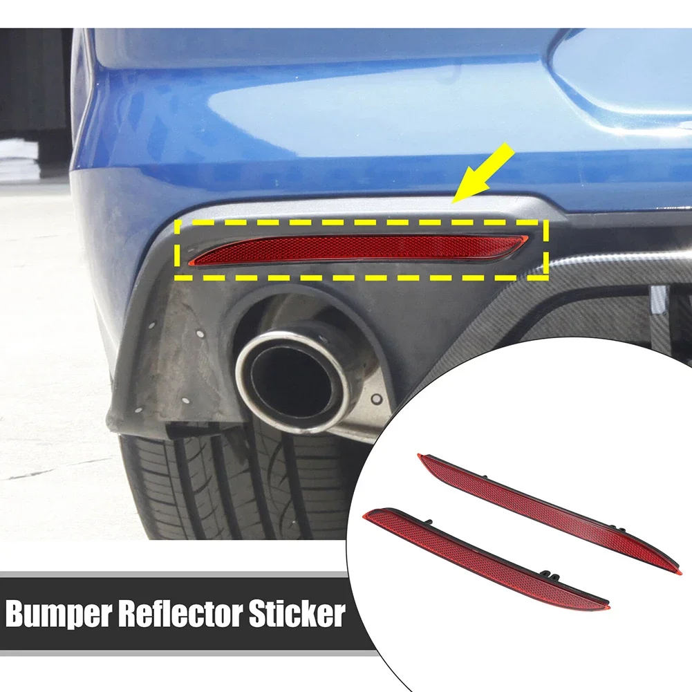 

Рефлекторная полоса заднего фонаря автомобиля, внешние аксессуары для Ford Mustang 2018-2022, отражатель заднего бампера, линза