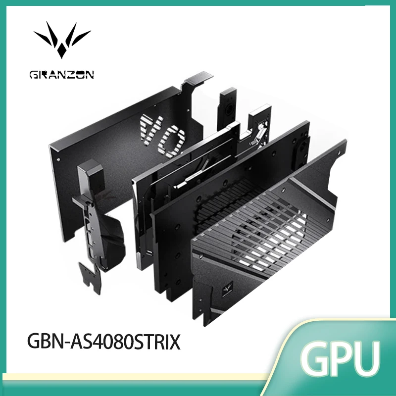 Granzon GBN-AS4080STRIX ，GPU Block Use for ASUS RTX 4080 TUF GAMING/ RTX4080 ROG Strix  Video Card / Thickened Copper Plate